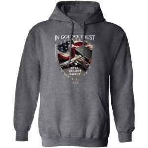 In God We Trust - Guns Are Just Backup - Hoodie